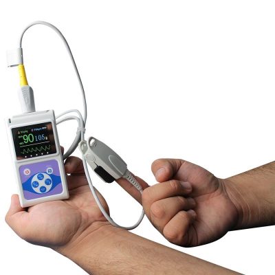 Oxímetro de pulso para uso humano, con tecnología fotoeléctrica de oxihemoglobina - Marca Xignal.