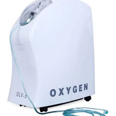 Concentrador de oxígeno de 5 litros grado médico, con ruedas, accesorios incluidos - Marca Handy