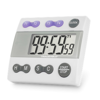 Timer Contador de 4 Canales Certificado con Memoria -Control Company