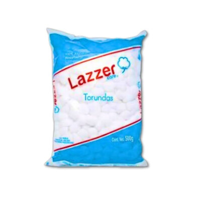 ALGODÓN TORUNDA 500GRS LAZZER
