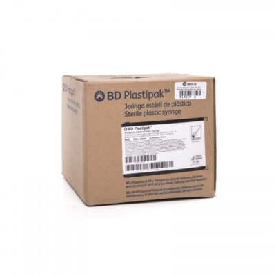 JERINGA 3 ML LUER LOK CON AGUJA 22X32 C/100. BD