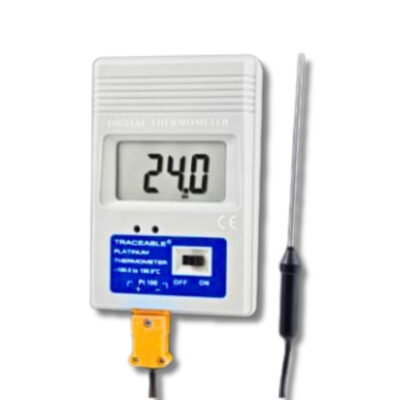 TERMOMETRO DIGITAL SONDA INOX. CERT -99