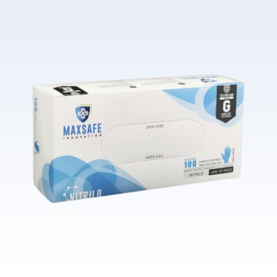 GUANTE DE NITRILO MAXSAFE MEDIANO
