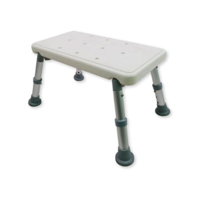 TABURETE ORTOPÉDICO PARA PIE CON ALTURA AJUSTABLE Y BASE ANTICAÍDA MCA. HANDY