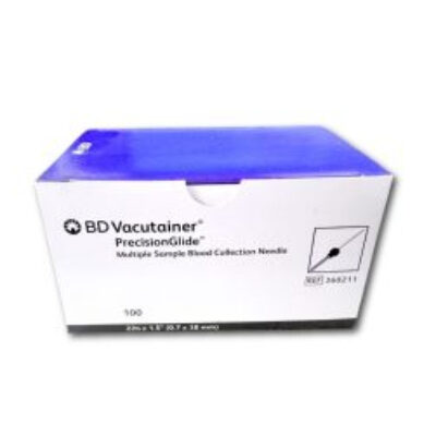 AGUJA VACUTAINER NEGRA T/MULT 22GX38 C/100