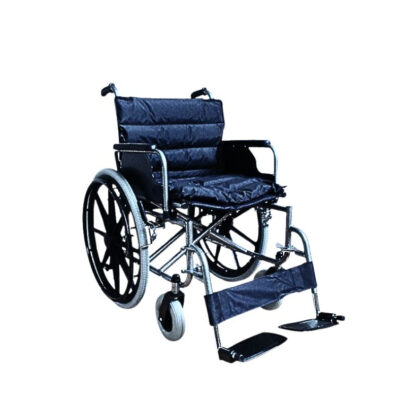 SILLA DE RUEDAS EXTREM 200KG TODO TERRENO COLOR NEGRA EXTRA ANCHA MOBICARE
