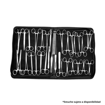 SET VETERINARIO PARA CIRUGÍA GENERAL DE 33 PIEZAS