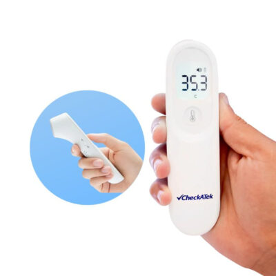 TERMÓMETRO INFRARROJO SIN CONTACTO. MARCA CHECATEK